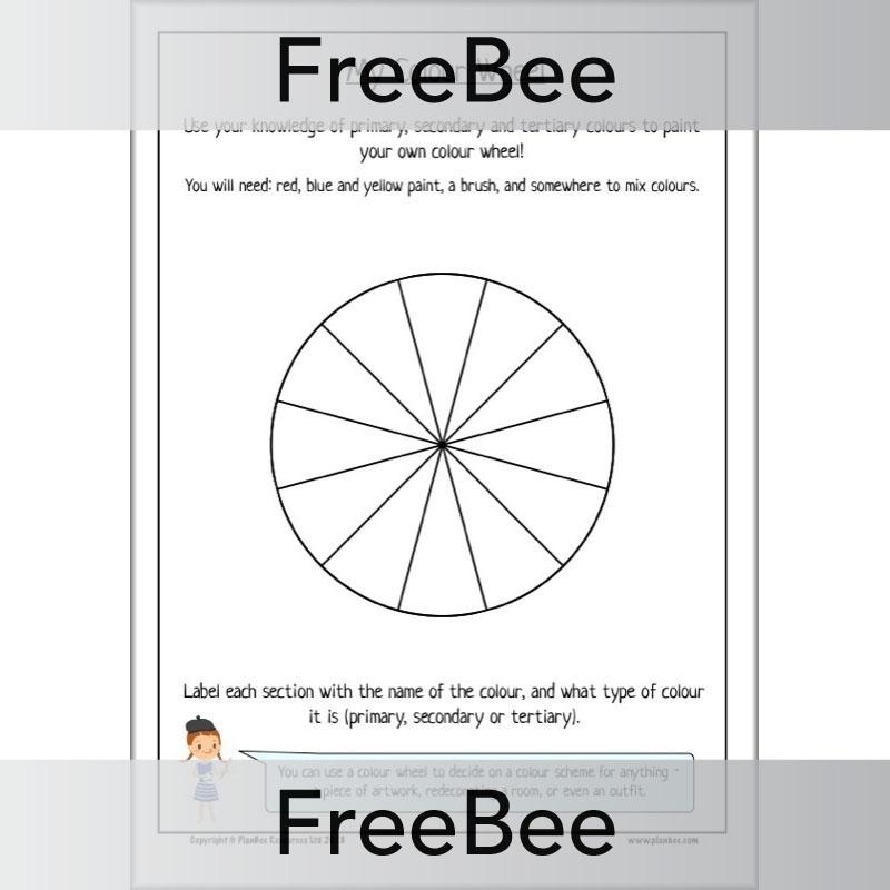 PlanBee Colour Wheel Template KS2 | FREE Template and Poster