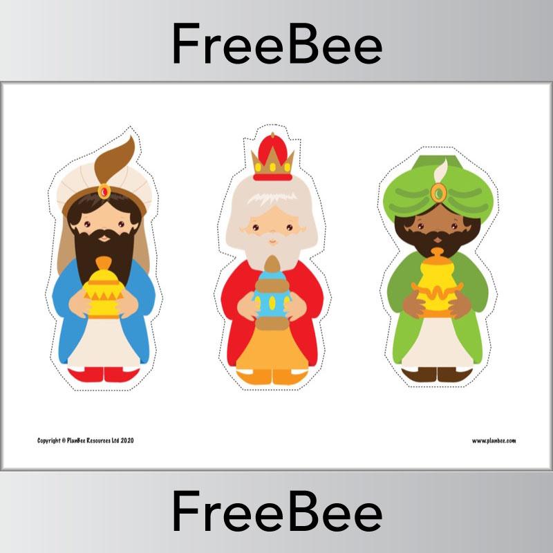 PlanBee Printable Nativity Scene