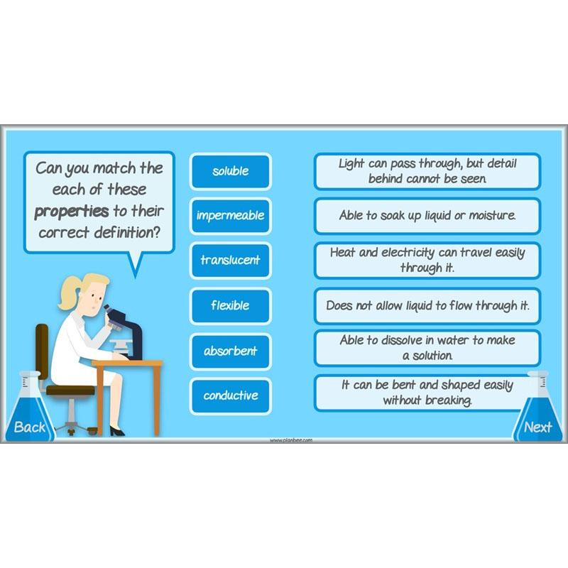 PlanBee Properties and Changes of Materials Year 5 Science | PlanBee
