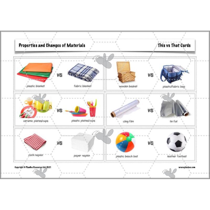 PlanBee Properties and Changes of Materials Year 5 Science | PlanBee
