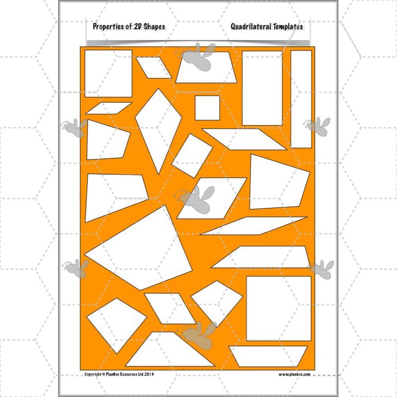 PlanBee Year 4 Properties of 2D Shapes KS2 Maths by PlanBee