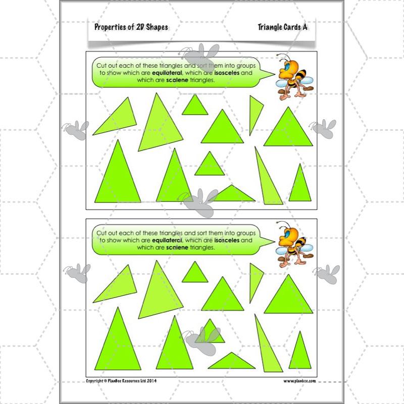 PlanBee Year 4 Properties of 2D Shapes KS2 Maths by PlanBee
