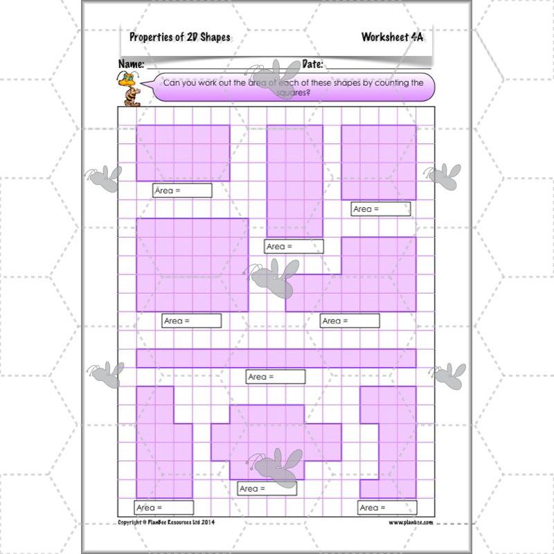 PlanBee Year 4 Properties of 2D Shapes KS2 Maths by PlanBee