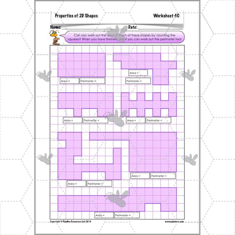 PlanBee Year 4 Properties of 2D Shapes KS2 Maths by PlanBee