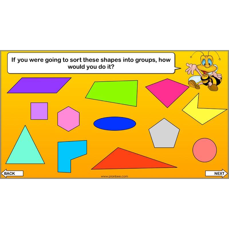 PlanBee Year 4 Properties of 2D Shapes KS2 Maths by PlanBee