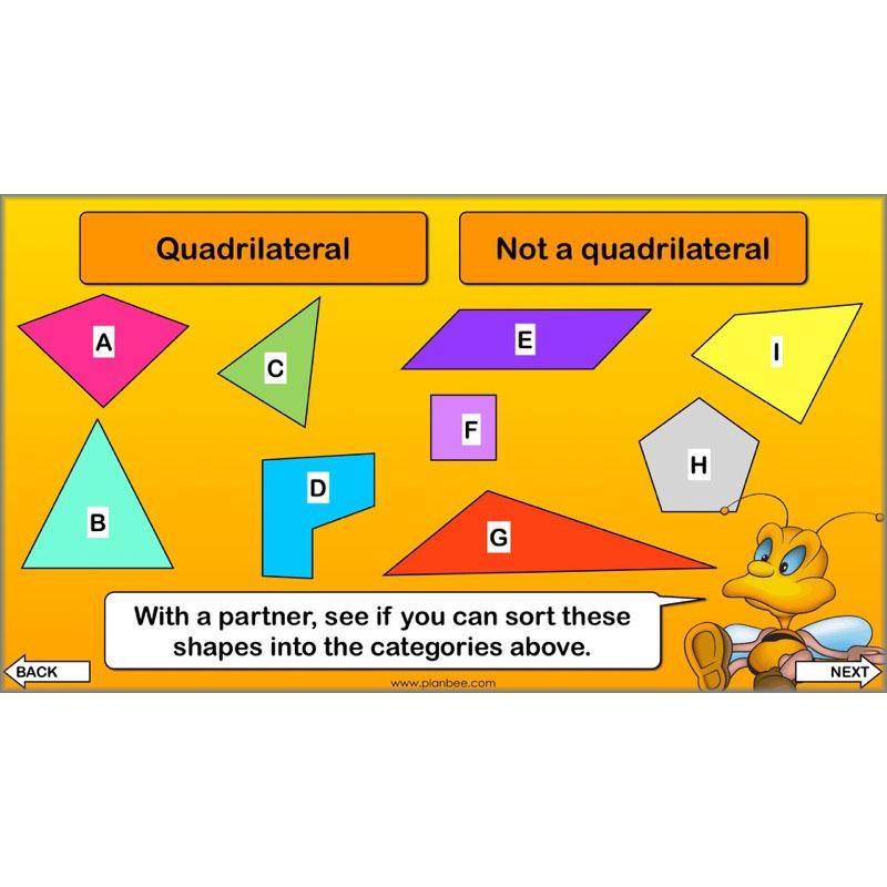 PlanBee Year 4 Properties of 2D Shapes KS2 Maths by PlanBee