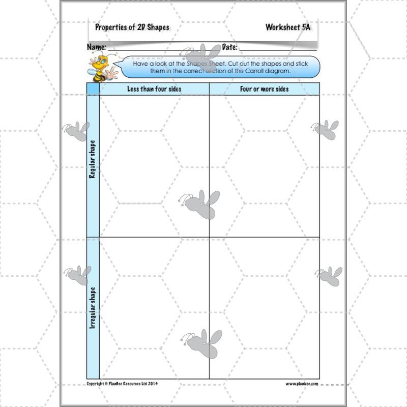 PlanBee Year 4 Properties of 2D Shapes KS2 Maths by PlanBee