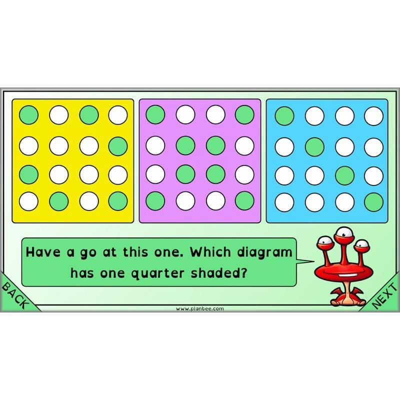 PlanBee Proportion Problems: Year 4 fractions problem solving