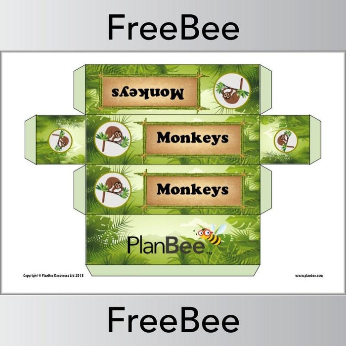 PlanBee Free Rainforest Group Name Labels | PlanBee FreeBees