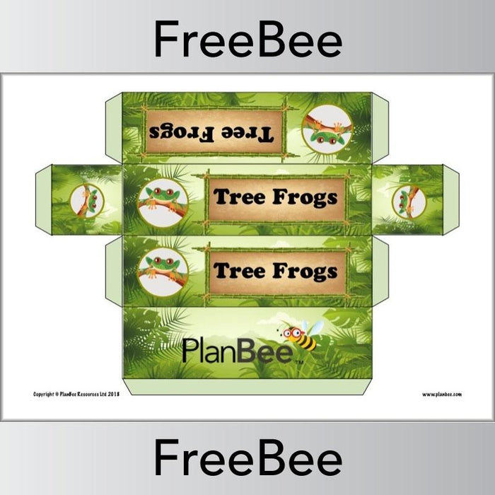 PlanBee Free Rainforest Group Name Labels | PlanBee FreeBees