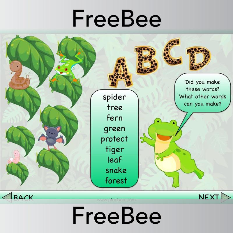 PlanBee Rainforest Brain Teasers | PlanBee FreeBees