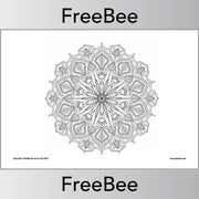 Free Rangoli Patterns to Colour for Diwali by PlanBee