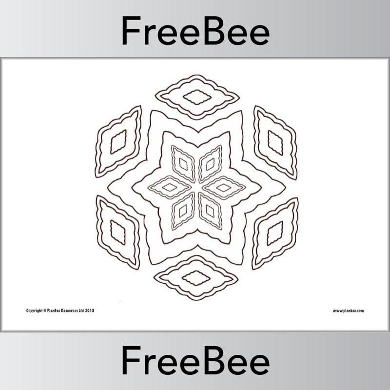 PlanBee Rangoli Colouring Patterns for Diwali