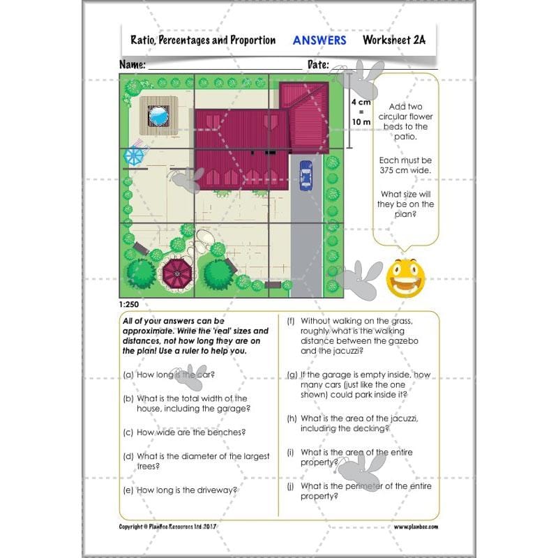 PlanBee Ratio, Percentages and Proportion: Year 6 Maths