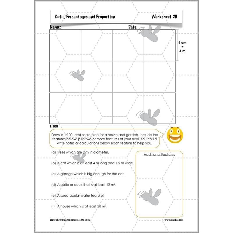 PlanBee Ratio, Percentages and Proportion: Year 6 Maths