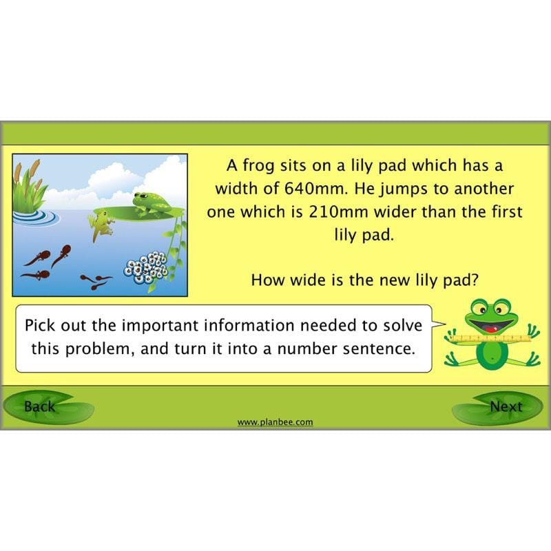 PlanBee Recording Length - Measurement Maths Lessons for Year 4