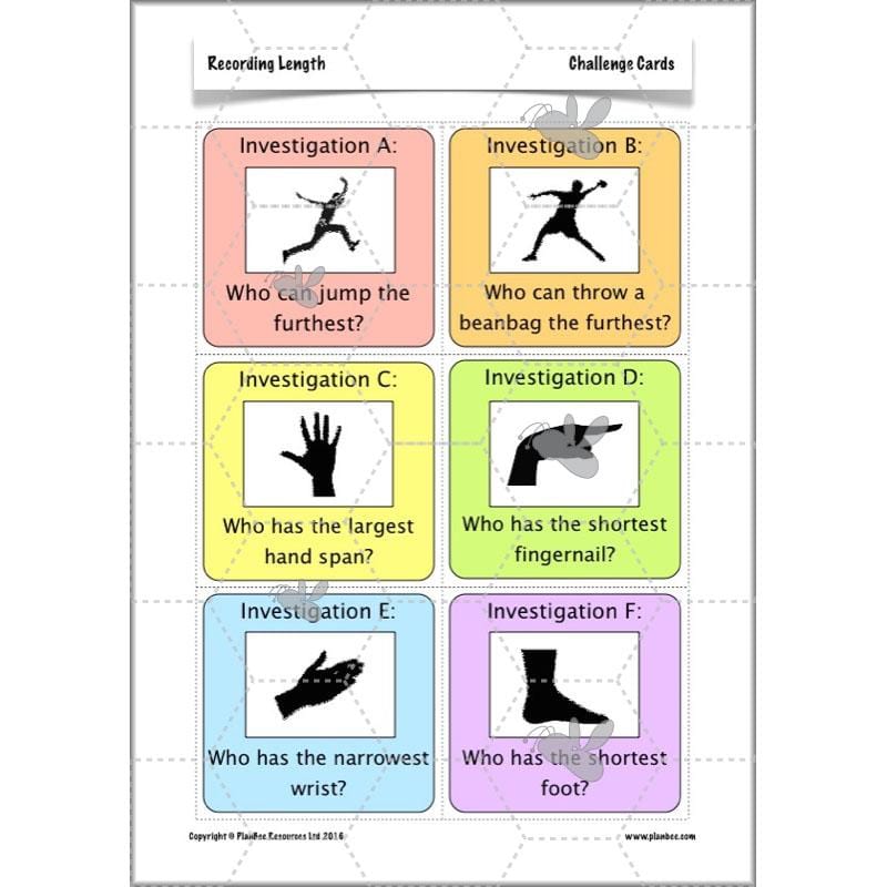 PlanBee Recording Length - Measurement Maths Lessons for Year 4