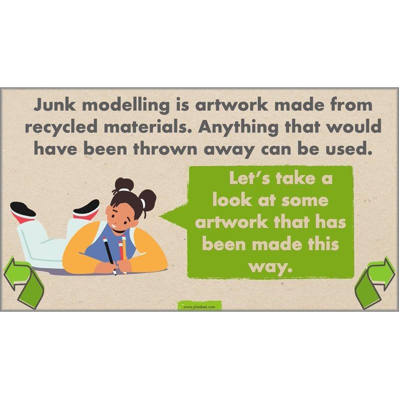 PlanBee Recycled Art Lessons for KS2 | PlanBee Art
