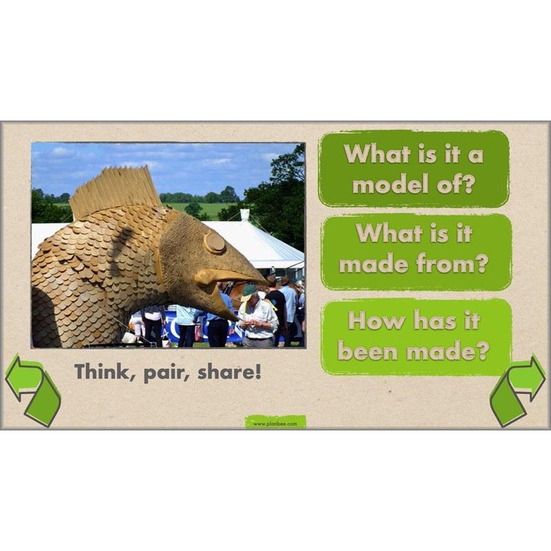 PlanBee Recycled Art Lessons for KS2 | PlanBee Art