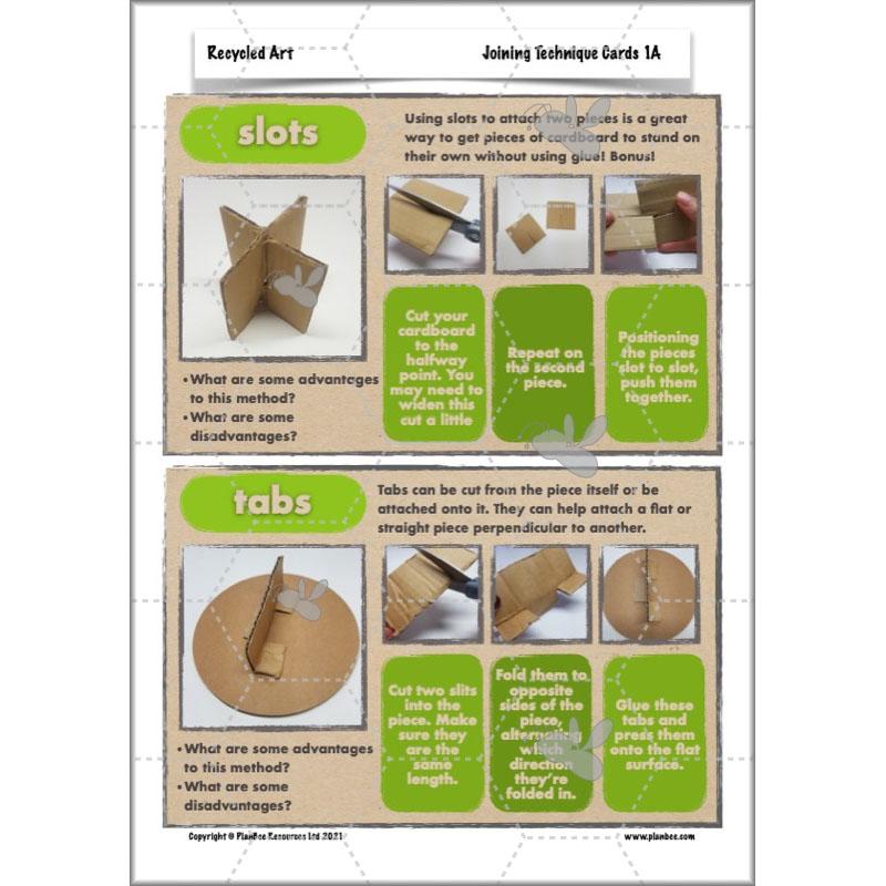PlanBee Recycled Art Lessons for KS2 | PlanBee Art