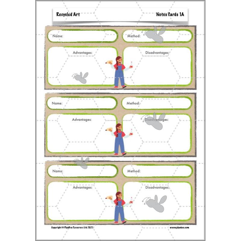 PlanBee Recycled Art Lessons for KS2 | PlanBee Art