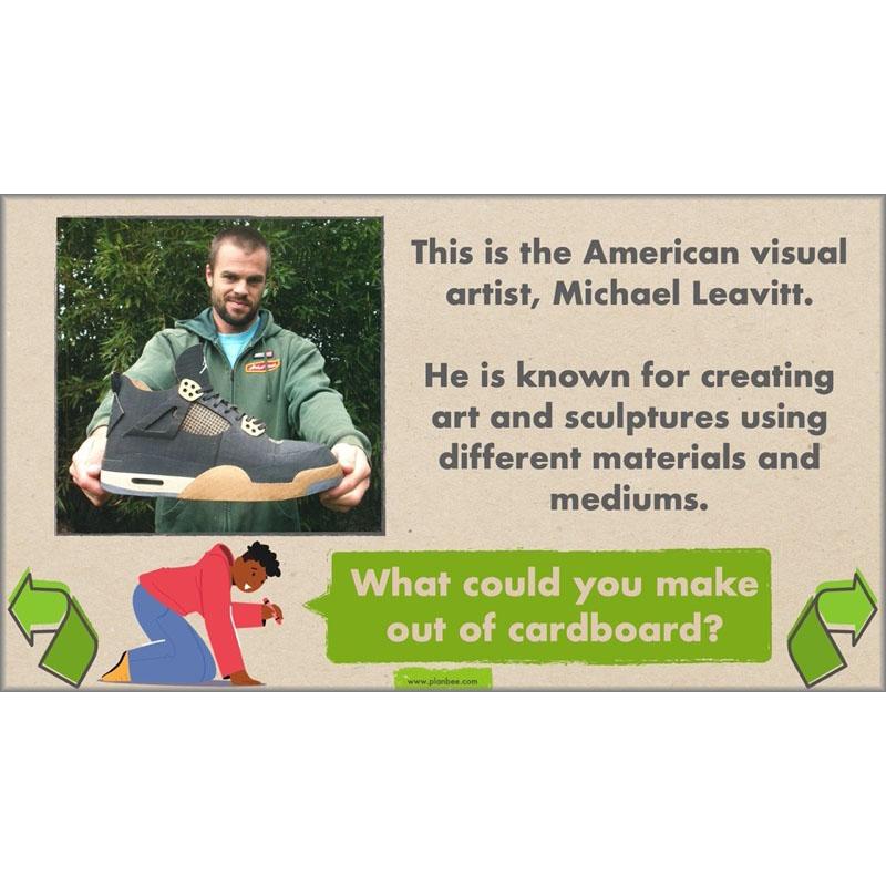 PlanBee Recycled Art Lessons for KS2 | PlanBee Art