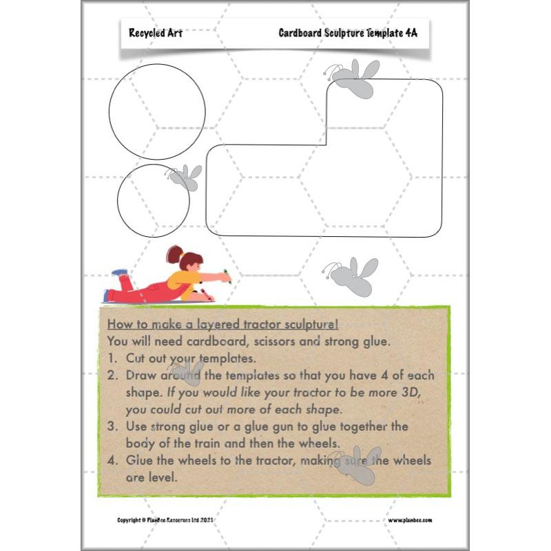 PlanBee Recycled Art Lessons for KS2 | PlanBee Art