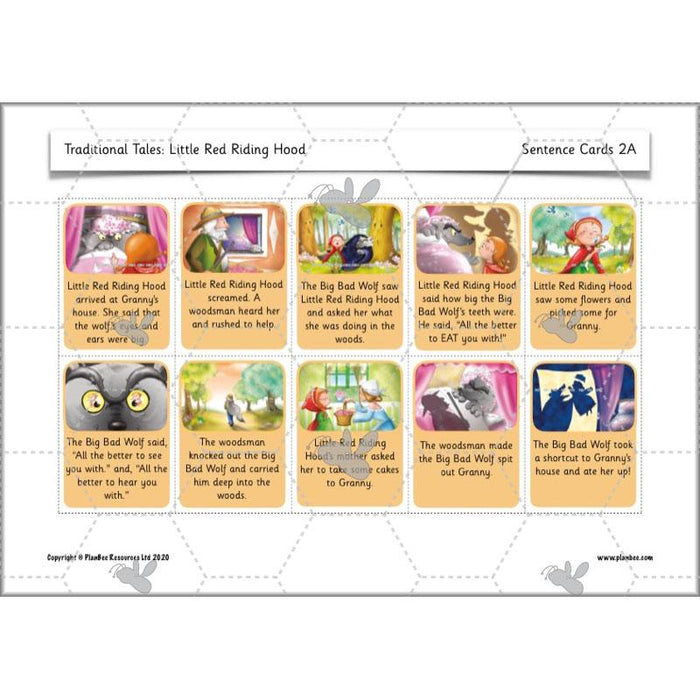 PlanBee Traditional Tales Year 1 English Lessons by PlanBee