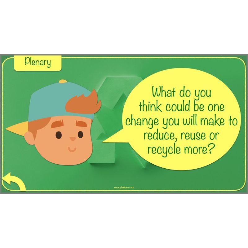 PlanBee Reduce, Reuse, Recycle | Recycling KS2 ESR by PlanBee