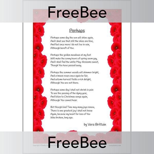 PlanBee FREE War Poetry KS2 Pack | Remembrance Day Poetry