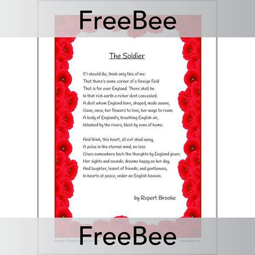 PlanBee FREE War Poetry KS2 Pack | Remembrance Day Poetry