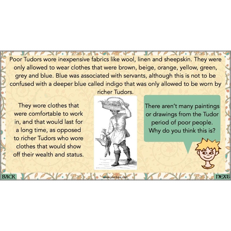 PlanBee Rich and Poor Tudors | PlanBee Tudor History Lessons for KS2