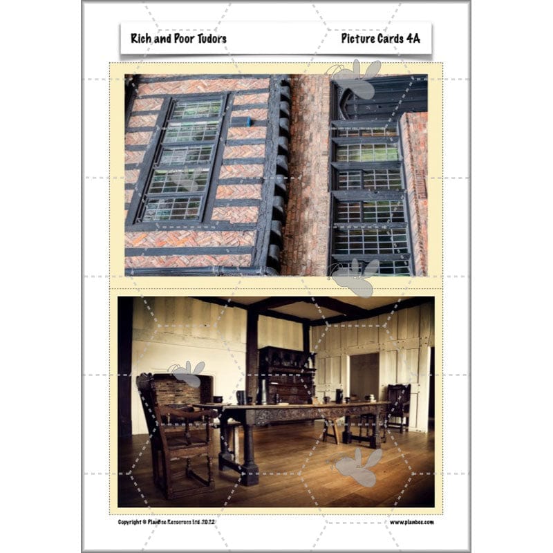 PlanBee Rich and Poor Tudors | PlanBee Tudor History Lessons for KS2