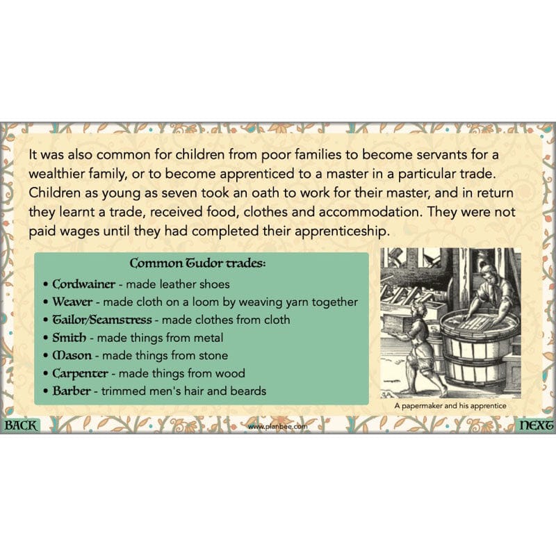PlanBee Rich and Poor Tudors | PlanBee Tudor History Lessons for KS2