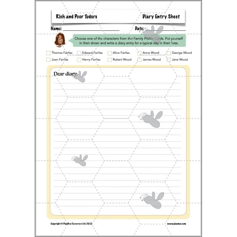 PlanBee Rich and Poor Tudors | PlanBee Tudor History Lessons for KS2