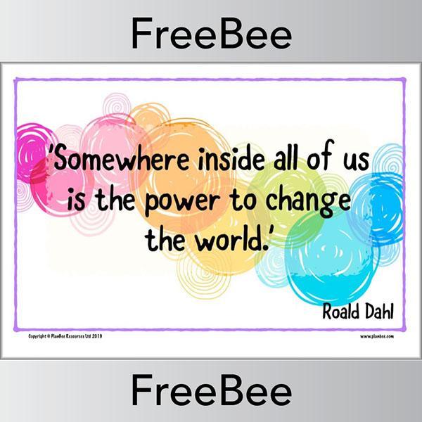 PlanBee Roald Dahl Activities