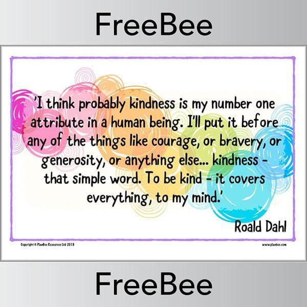 PlanBee Roald Dahl Activities