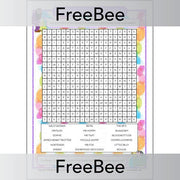 PlanBee Roald Dahl Word Search