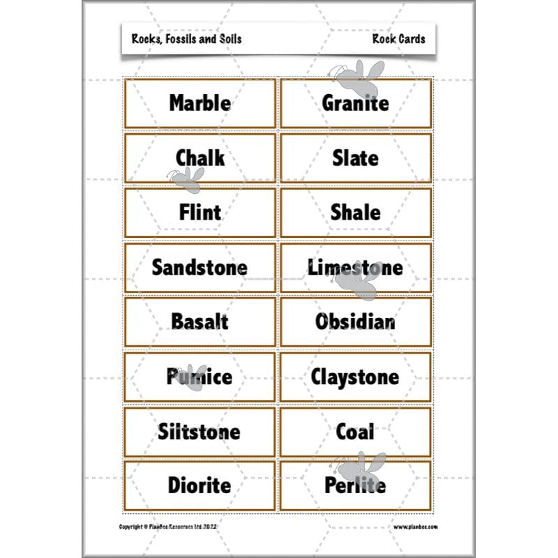 PlanBee Year 3 Rocks, Fossils and Soils | PlanBee Science Planning