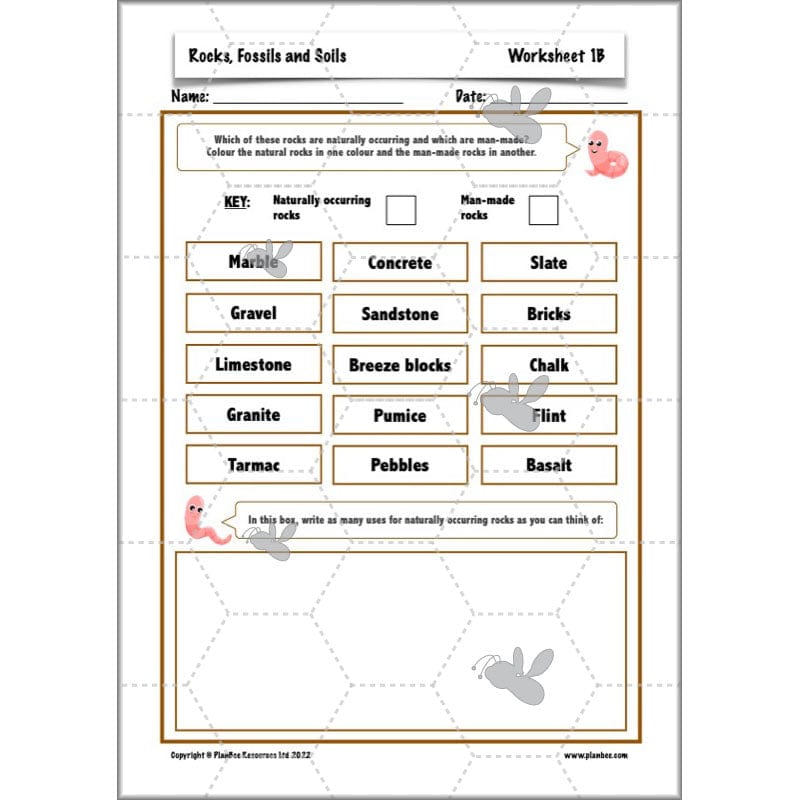 PlanBee Year 3 Rocks, Fossils and Soils | PlanBee Science Planning