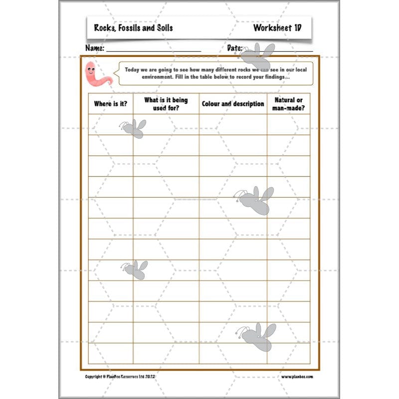 PlanBee Year 3 Rocks, Fossils and Soils | PlanBee Science Planning