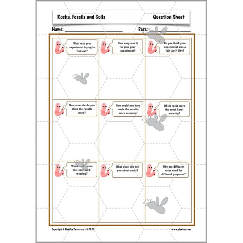 PlanBee Year 3 Rocks, Fossils and Soils | PlanBee Science Planning