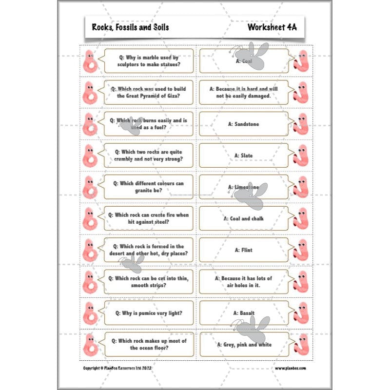 PlanBee Year 3 Rocks, Fossils and Soils | PlanBee Science Planning