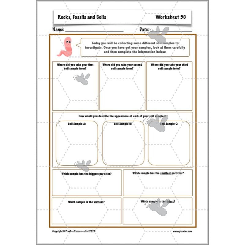 PlanBee Year 3 Rocks, Fossils and Soils | PlanBee Science Planning