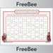 PlanBee FREE Roman Numerals Hundred Square and Worksheet