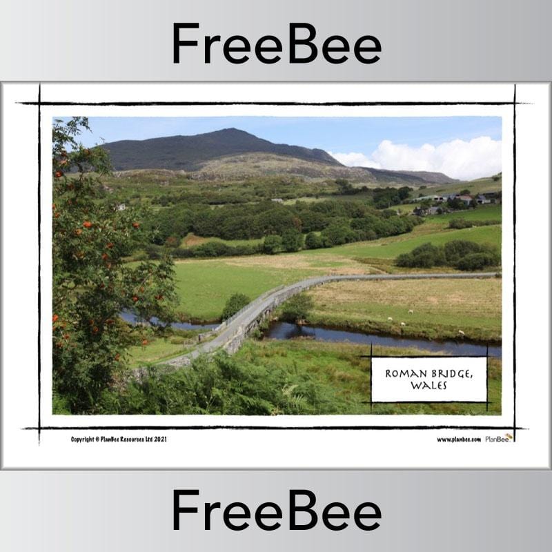 Roman Roads KS2 Map and Images by PlanBee