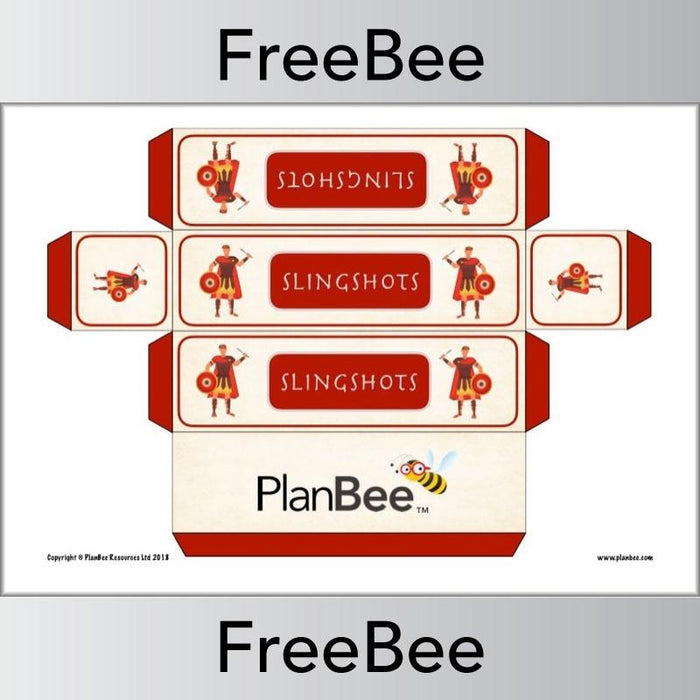 Free Romans Slingshots Group Name Labels | PlanBee FreeBees
