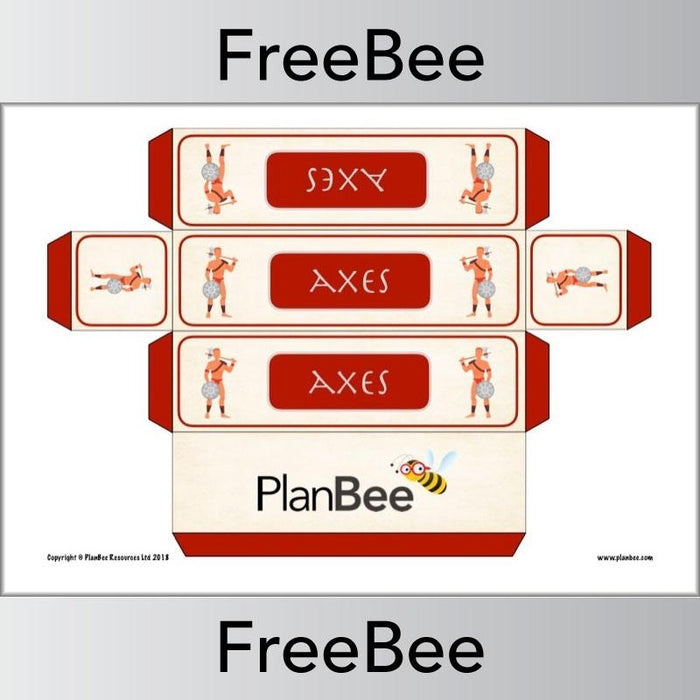 Free Romans Axes Group Name Labels | PlanBee FreeBees