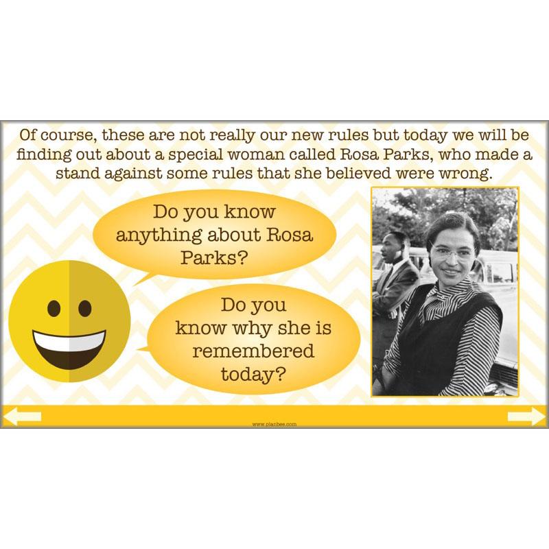 PlanBee Rosa Parks KS2 Lesson and worksheets | PlanBee				