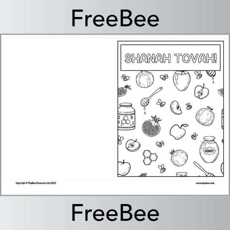 PlanBee FREE Rosh Hashanah Cards for KS1 and KS2 | PlanBee